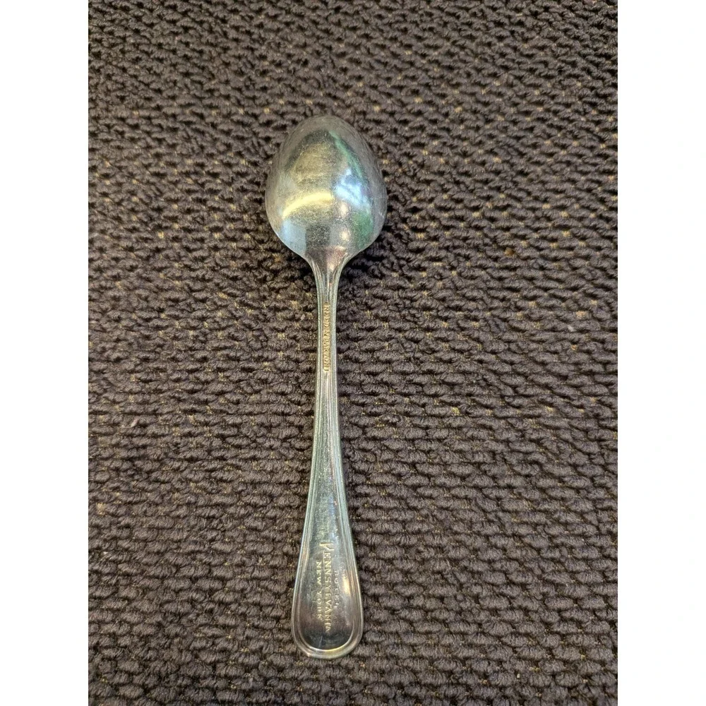Vintage Hotel Pennsylvania Reed & Barton Silver Plated Teaspoon NYC Collectible